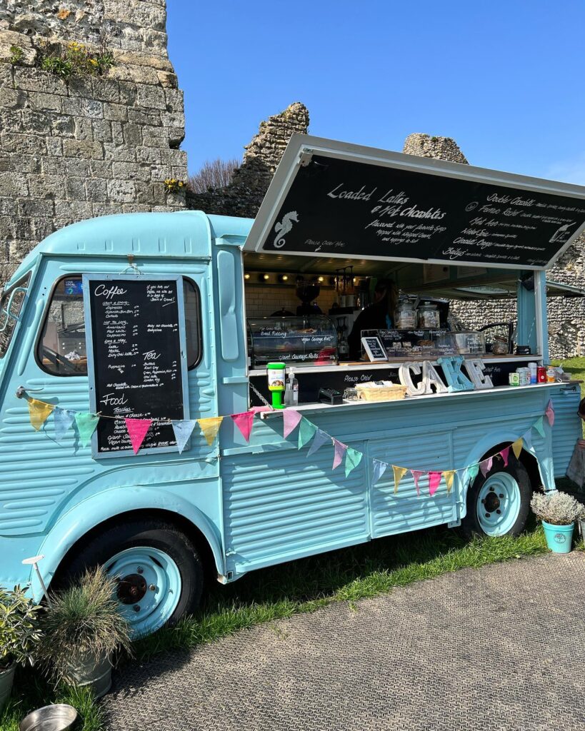 Mobile coffee vans Hampshire, vintage mobile coffee vans for weddings